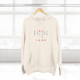 Hood Lamb Minimalist Fleece Hoodie — 'Hood Lamb' Graphic Streetwear
